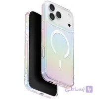 قاب آیفون مگ‌ سیف یونیک مدل UNIQ Iridescia مناسب برای آیفون پرومکس ۱۷ | رنگ رنگین‌کمانی