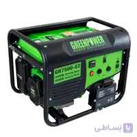 موتور برق استارت و ریموت دار بنزینی 6 کیلووات گرین پاور مدل GR7500-E2