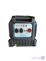موتوربرق بنزيني 3.3 کيلووات اينورتري هندلي سايلنت اکسل EXCEL