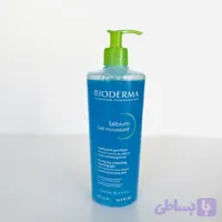 ژل شستشو بایودرما پوست چرب 500میل