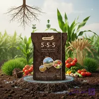 کود گرانول 5-5-5 هیومیک دار ایکس گرین آمریکا | تغذیه کامل و بهبود خاک