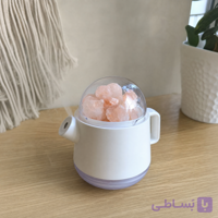خرید دستگاه بخور سرد اولتراسونیک و رطوبت ساز هوشمند طرح قوری Achievers با سنگ نمک هیمالیا و نورپردازی RGB اورجینال