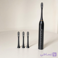 مسواک برقی هوشمند و شارژی سونیک مدل X-3 اورجینال ضد آب با ۴ سری یدک