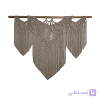 آویز مکرومه دیواری مدل بک دراپ کد 0018