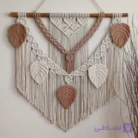 آویز مکرومه دیواری مدل آرام کد 0031