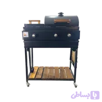 باربیکیو دوکاره 80 سانتیمتر پلوپزدار