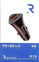 شارژر فندکی خودرو راموکس مدل Ramox R18