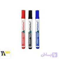 ماژیک وایت‌برد پرشیا نوک گرد پک 4 عددی