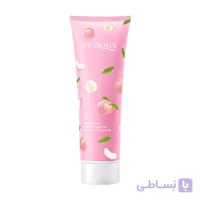 نمک بدن هلو بیو آکوا 250 میل لایه بردار و روشن کننده پوست