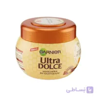 ماسک مو عسل گارنیر مدل Ultra DOUX برای موهای آسیب دیده 300ml