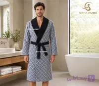 حوله تن پوش طرح نویان مشکی پودایران