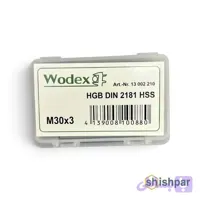قلاویز دستی M30x3 برند Wodex