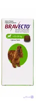 قرص های ضد کک و کنه سگ براوکتو Bravecto Chews for Dogs مناسب سگ های وزن ۱۰ تا ۲۰ کیلوگرم
