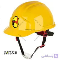 کلاه ایمنی عایق برق هترمن بدون لوگو