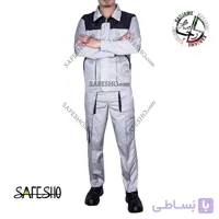 لباس کار کارجامه مدل دکمه فلزی
