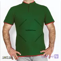 تیشرت کار مدل ثمین سبز