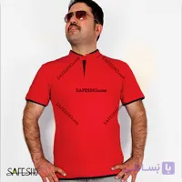 تیشرت کار مدل ثمین قرمز