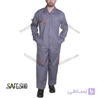 لباس کار یکسره طرح بوفالو طوسی