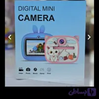 دوربین عکاسی و چاپ فوری کودک طرح خرگوش Digital mini camera