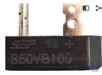 S50VB100 SEP پل دیود تک فاز 50 آمپر