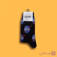 جوراب ساق دار برند اپتیمیست طرح ناسا تکرار