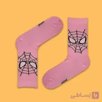 جوراب ساق دار برند اپتیمیست طرح تار اسپایدرمن(مردعنکبوتی)