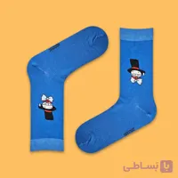 جوراب اسپرت ساقدار مترسک جیبلی آبی