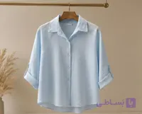 شومیز دخترانه پفکی آستین سه ربع