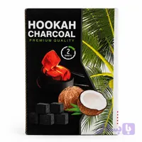 زغال هوکاه مدل نارگیل حبه ای وزن ۱ کیلوگرم