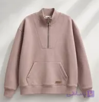 هودی نیم زیپ زنانه