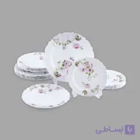 سرویس غذاخوری اوپال 18 پارچه 6 نفره آیروپال مدل سارا