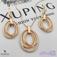 نیم ست ژوپینگ مدل بیضی نگین دار