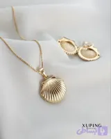 گردنبند لاکت صدف ژوپینگ