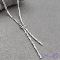 گردنبند تنیسی مدل اسلایدر باگت