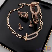 سرویس دریم مدل هرمس نگین دار طرح طلا