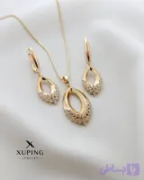 نیم ست نگین دار ونلی ژوپینگ