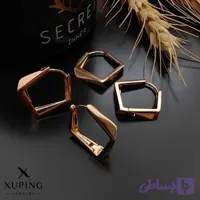 گوشواره ژوپینگ مدل چند ضلعی