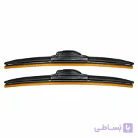 تیغه برف‌ پاک‌کن لنزو مدل Superflat 18+18 مناسب برای دوو سیلو و پراید بسته 2 عددی