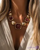 گردنبند زنانه زارا زرشکی