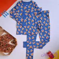 کد ۱۵ : ست بلوز و شلوار راحتی بچگانه وارداتی از برند joe fresh جنس نخی