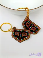 سرکلیدی برقع ملیله دوزی