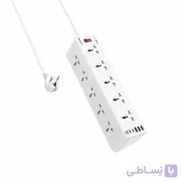پاور سوکت و چند راهی برق هوشمند برند Ldnio مدل sc-5319