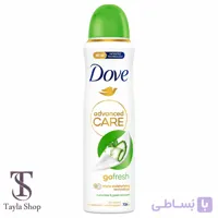 اسپری ضدتعریق 72 ساعته خیار و چای سبز داو
