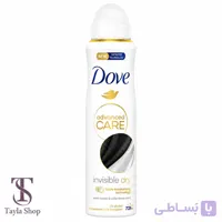 اسپری ضدتعریق 72ساعته‌ داو مدلAdvanced Invisible Dry