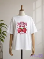 تیشرت طرح Confidence Looks Cute