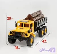 ماشین کامیون حمل چوب