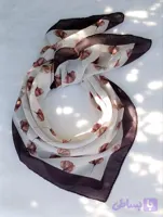 روسری مینی اسکارف طرح گل