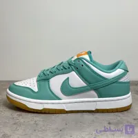 کتونی زنانه نایک SB مدل Dunk low Teal Zeal رنگ سفید سبز