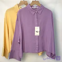 شومیز کراپ لینن زنانه TC