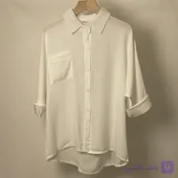 شومیز زنانه نخی آستین بلند ریزشی کاکتوس